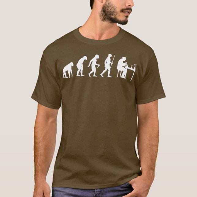 Chemie Evolution Chemist Labrador Geschenk T-Shirt (Vorderseite)