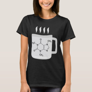 Chemie-Formel Kaffeeliebhaber T-Shirt