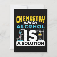 Chemie Funny Solution Joke