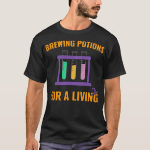 Chemie Halloween Chemist Funny Hexe T-Shirt