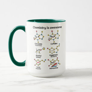 Chemie ist großartig Lustiger Chemie-Tag der Wis Tasse