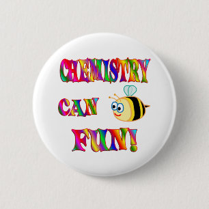 Chemie ist Spaß Button
