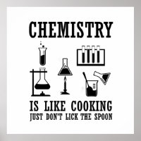 Chemie ist wie das Kochen lustiger Chemie-Zitate