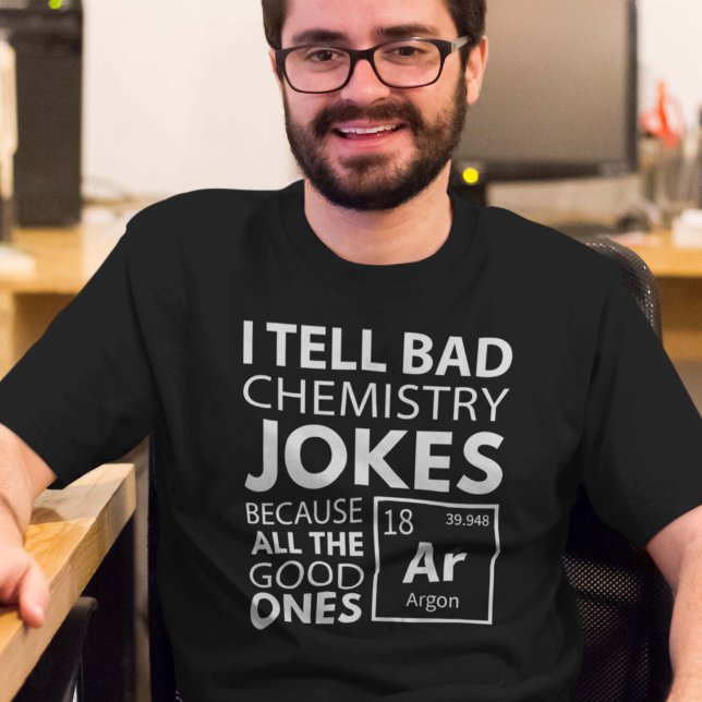 Chemie Jokes Argon T-Shirt (Von Creator hochgeladen)