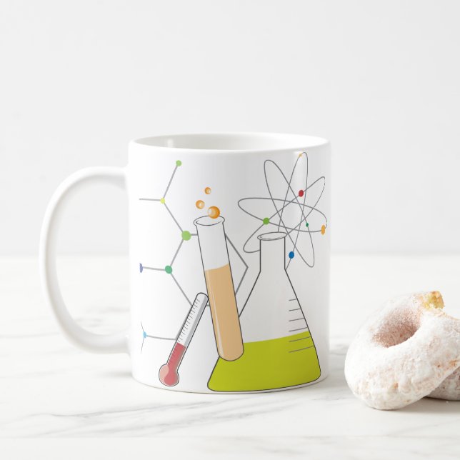 Chemie Kaffeetasse (Mit Donut)