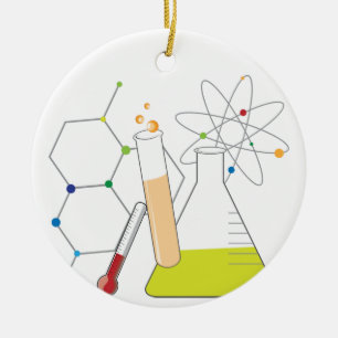 Chemie Keramik Ornament