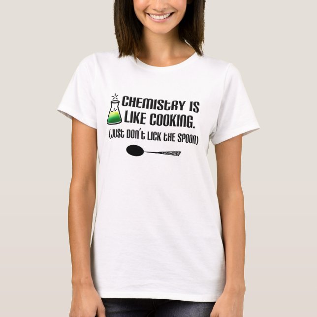 Chemie-Kochen T-Shirt (Vorderseite)