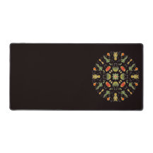 Chemie Labrador Botanisches Muster für Chemie