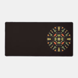 Chemie Labrador Botanisches Muster für Chemie Schreibtischunterlage