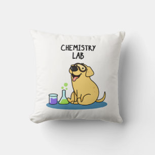 Chemie Labrador Funny Labrador Dog Pub Kissen