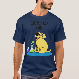 Chemie Labrador Hundshirt Hund und Katzenhemd T-Shirt