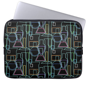 Chemie Labrador Lines Laptopschutzhülle