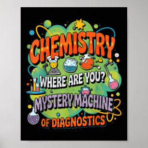 Chemie Labrador Woche 2025 Mystery Machine of Diag Poster