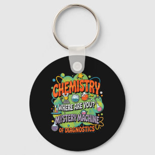 Chemie Labrador Woche 2025 Mystery Machine of Diag Schlüsselanhänger
