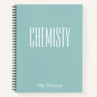 Chemie Leere und Papier Aqua Blue Name