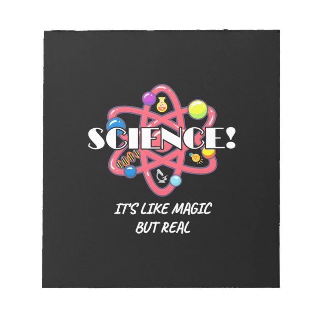 Chemie-Lehrer ist wie Magie, aber real Notizblock (Vorderseite)