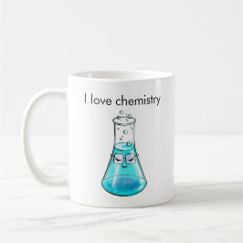 Chemie Liebe Niedliche Wissenschaft Labrador Kunst Kaffeetasse