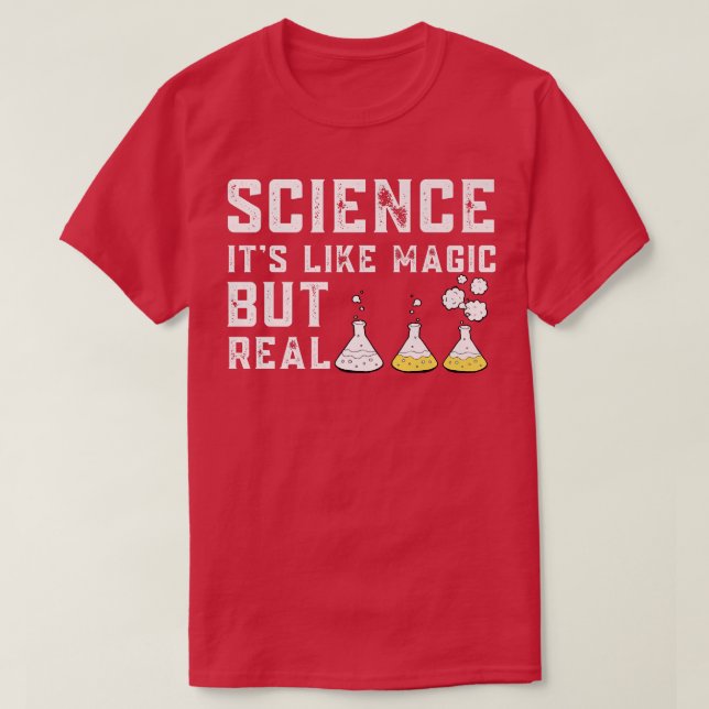 Chemie Lover Funny Science Nerd Chemist T-Shirt (Design vorne)
