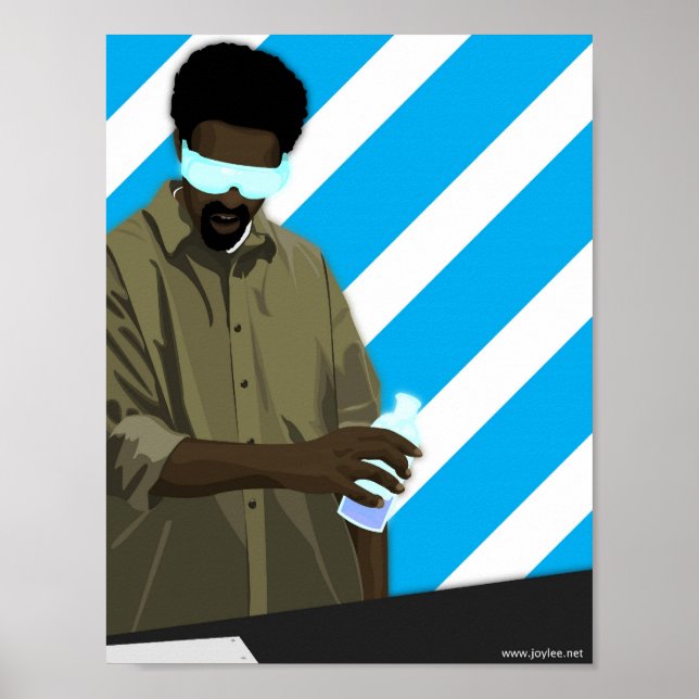 Chemie Man Poster (Vorne)