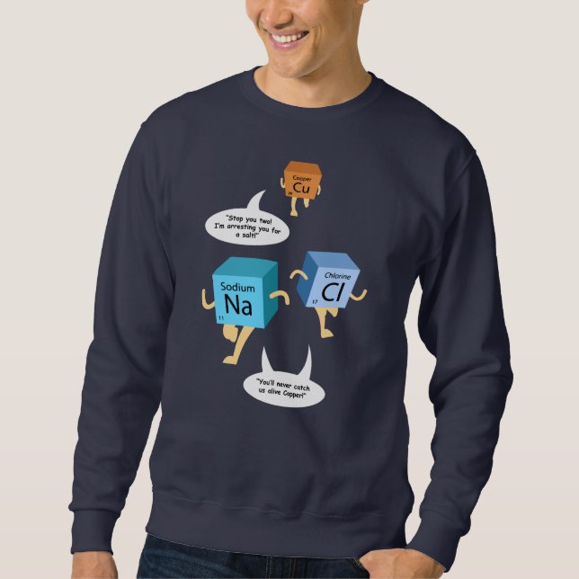 Chemie Periodic Table Pub for Science Teacher Sweatshirt (Vorderseite)