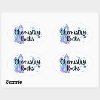 Chemie Rocks Aufkleber