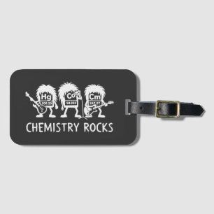 Chemie Rocks Science Rock Band Gepäckanhänger