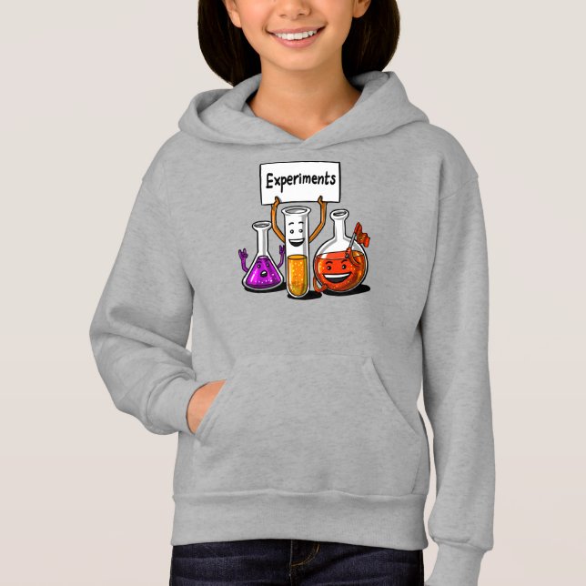Chemie Science Funny Experiment School Joke Hoodie (Vorderseite)