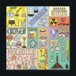 Chemie Science Vintag Illustration Set Magnetkarte<br><div class="desc">Chemie Science Banners Set. Vintage Illustrationen von der Hand gezeichnet. Chemiewissenschaftsbanner mit einer Vintagen handgezeichnet Touch. Chemie Wonders: Von Hand Gezeichnet Illustrationen in der Farbenpraxis: Chemie,  Naturwissenschaften,  Fach,  Schule,  Chemie,  Skizze,  Bildung,  Mol,  Molekül,  Gas,  Dampf,  Sauerstoff,  fest,  Lernen,  Junge,  Mischung,  Flüssigkeit,  Elemente,  Mädchen,  Explosion</div>