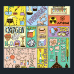 Chemie Science Vintag Illustration Set Poster<br><div class="desc">Chemie Science Banners Set. Vintage Illustrationen von der Hand gezeichnet. Chemiewissenschaftsbanner mit einer Vintagen handgezeichnet Touch. Chemie Wonders: Von Hand Gezeichnet Illustrationen in der Farbenpraxis: Chemie,  Naturwissenschaften,  Fach,  Schule,  Chemie,  Skizze,  Bildung,  Mol,  Molekül,  Gas,  Dampf,  Sauerstoff,  fest,  Lernen,  Junge,  Mischung,  Flüssigkeit,  Elemente,  Mädchen,  Explosion</div>