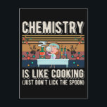 Chemie Spaß Laboratory Science Labrador Postkarte<br><div class="desc">Chemie Spaß Laboratory Science Labrador. Chemielehrer Student Chemist Joke.</div>