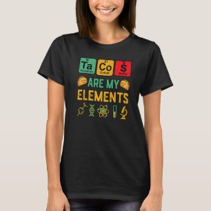 Chemie-Tacos sind meine Geek-Wissenschaftslehrer T-Shirt