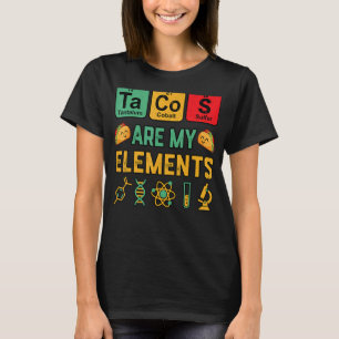 Chemie-Tacos sind meine Geek-Wissenschaftslehrer T-Shirt