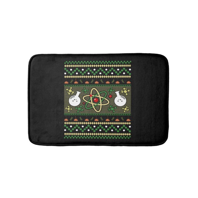 Chemie Uggge Christmas Science Engineer Geschenk Badematte (Vorderseite)