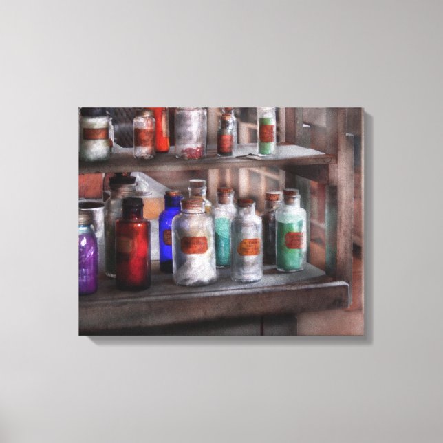 Chemie - Versuchsreif Leinwanddruck (Vorderseite)