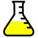 Chemie-Wissenschafts-Becher Freistehende Fotoskulptur<br><div class="desc">Chemie-Wissenschafts-Becher</div>