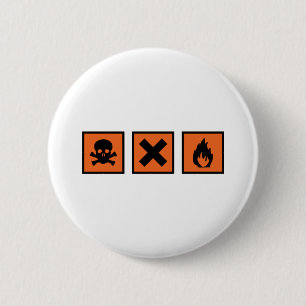 Chemiechemikerzeichen Button