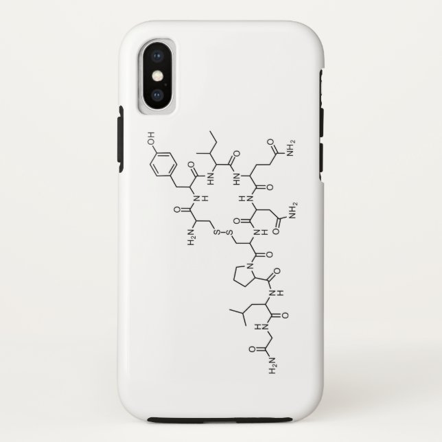 Chemieelement s der chemischen Formel des Case-Mate iPhone Hülle (Rückseite)