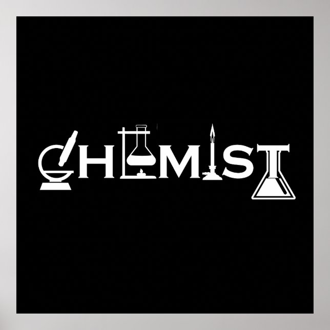 Chemiegeschenke Poster (Vorne)