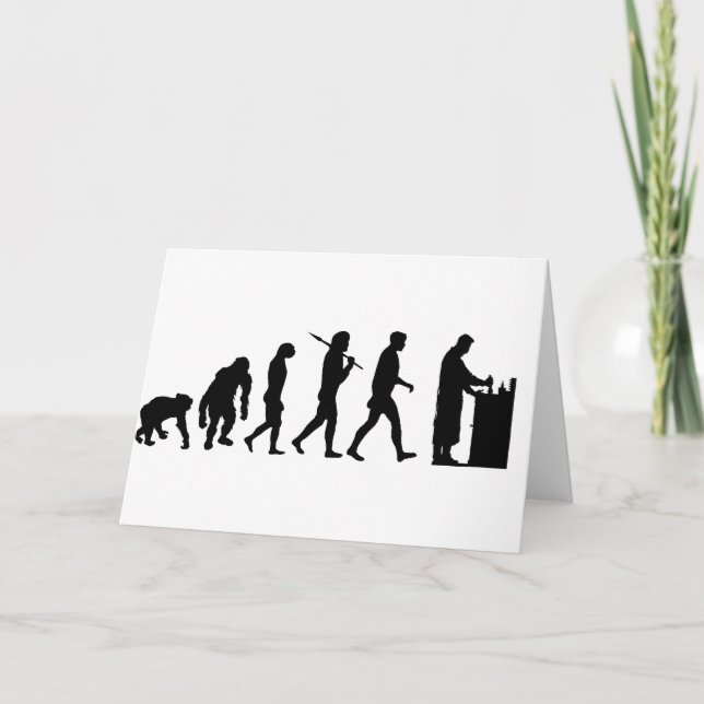 Chemiegeschenke von Chemist Karte (Vorderseite)