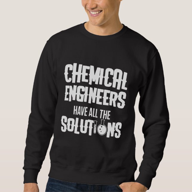 Chemieingenieur 2 sweatshirt (Vorderseite)