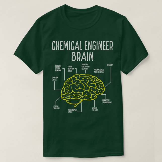 Chemieingenieur Chemieingenieur Hermodynamik T-Shirt (Design vorne)