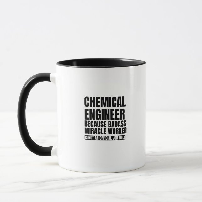 Chemieingenieur, weil ein Wunder-Mitarbeiter des B Tasse (Links)