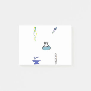 Chemieingenieurpaket 05 post-it klebezettel