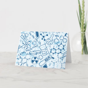 Chemiekarte Dankeskarte