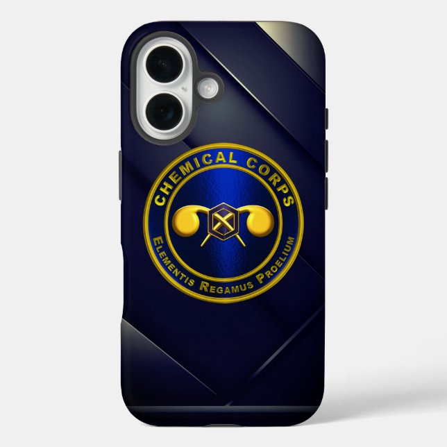 Chemiekorps  Case-Mate iPhone hülle (Rückseite)