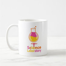 Chemielaborflasche - Farbige Chemie-Experimente