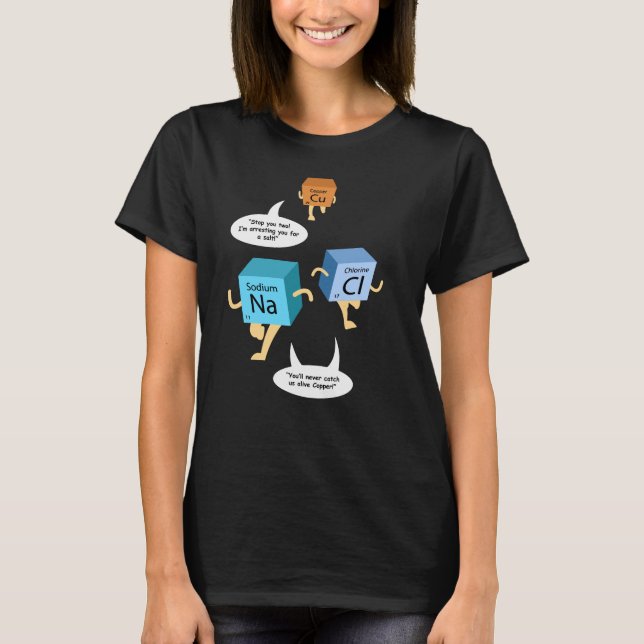 Chemielehrer Birthday Gag Science Geek T-Shirt (Vorderseite)