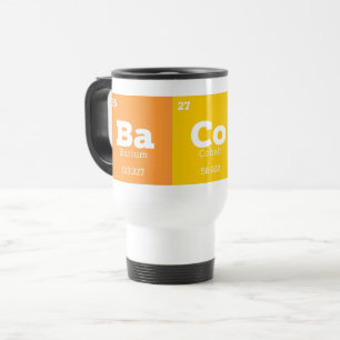 Chemielehrer Chemie Chemische Elemente Bacon Reisebecher