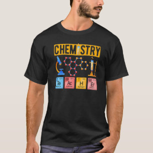 Chemielehrer Chemieelemente Chemie Lehrer T-Shirt