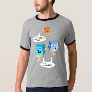 Chemielehrer Chemieelemente Gag Geburtstag T-Shirt